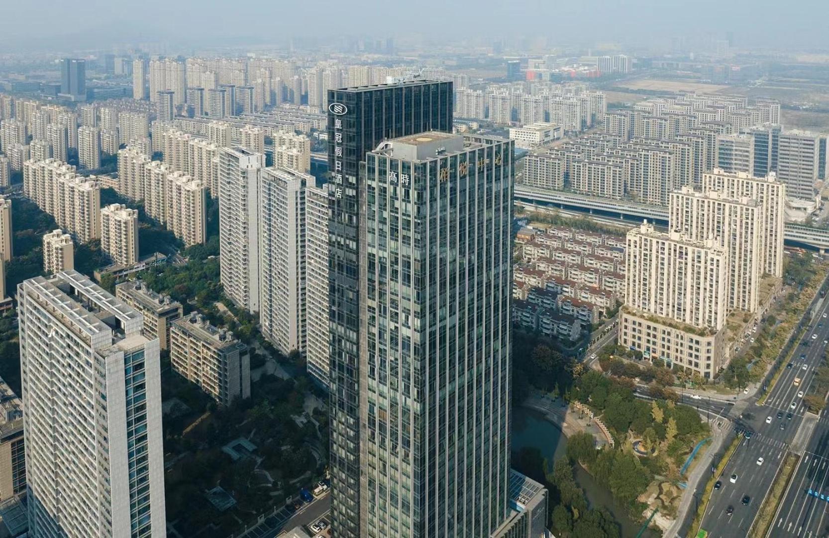 Crowne Plaza Hangzhou Linping By Ihg Exterior foto